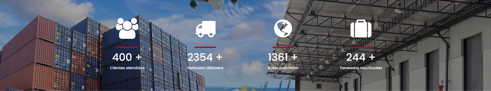 Banner somos servicio nacional de transporte de carga 